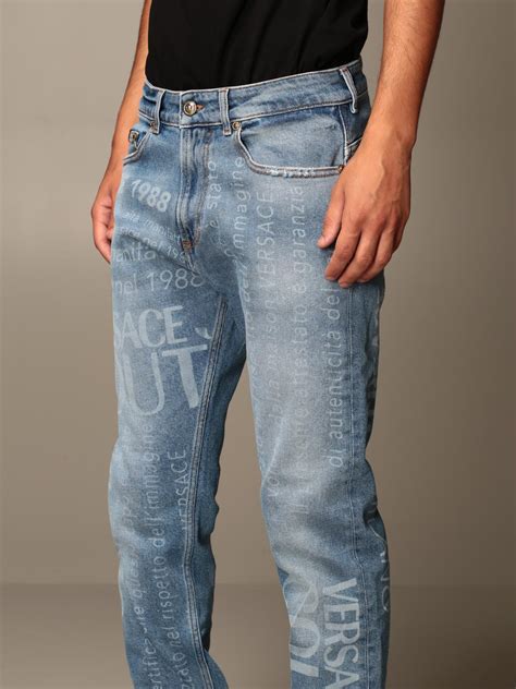 jeans silver hoop versace jeans|Versace Jeans couture.